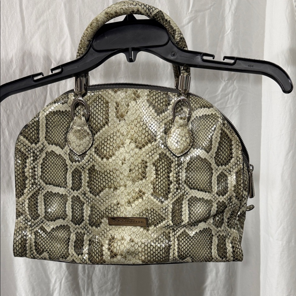 Coccinelle Snakeskin Patterned Handbag